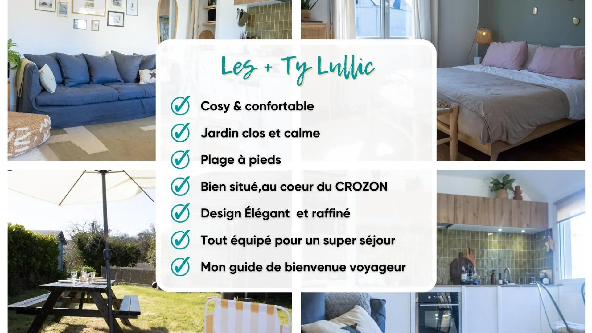 Ti Tite- Jardin Clos - Plage A Pieds Crozon Semesterbostad
