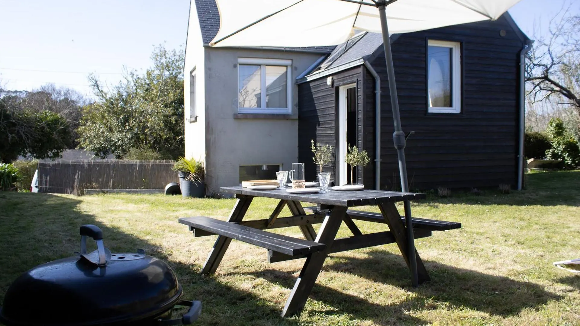 Semesterbostad Ti Tite- Jardin Clos - Plage A Pieds Crozon Frankrike